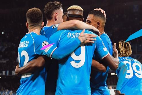 أهداف مباراة نابولي وسبورتينج براجا