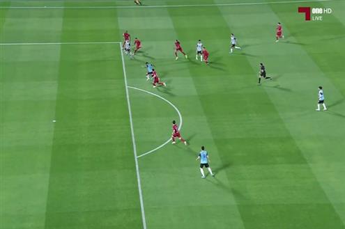 حمدي فتحي يصنع هدف الوكرة الأول أمام الدحيل