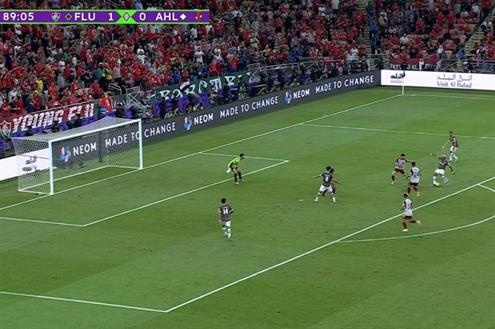 هدف فلومينينسي الثاني أمام الأهلي (كينيدي)