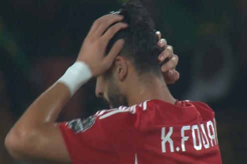 كريم فؤاد يهدر هدف محقق أمام يانج أفريكانز