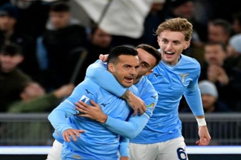 هدف لاتسيو أمام كالياري 