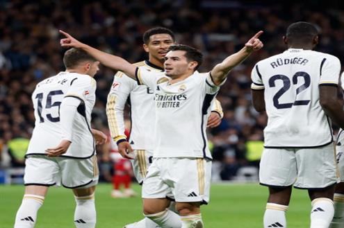 أهداف مباراة ريال مدريد وغرناطه