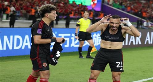 قذيفة معلول وتسديدة الشحات ضمن أفضل 3 أهداف في كأس العالم للأندية