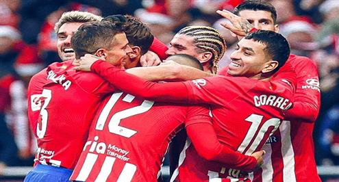 هدف أتلتيكو مدريد أمام اشبيلية