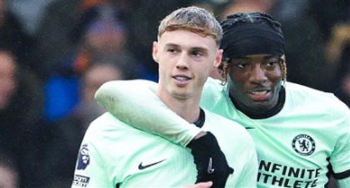 هدف تشيلسي الثالث أمام لوتون تاون (بالمر)