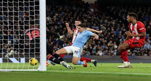 أهداف مباراة مانشستر سيتي وشيفيلد يونايتد