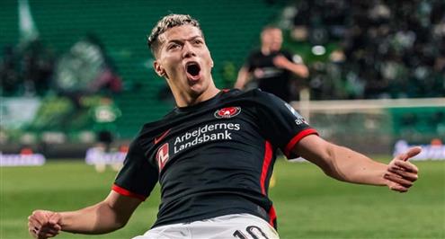 أول أهداف إمام عاشور مع ميتلاند الدنماركي