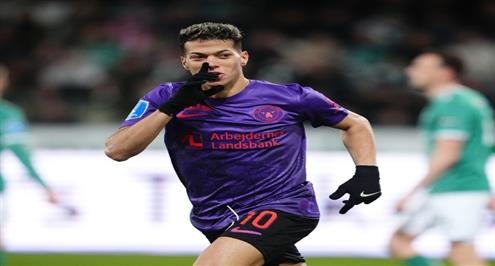 هدف إمام عاشور أمام فيبورج