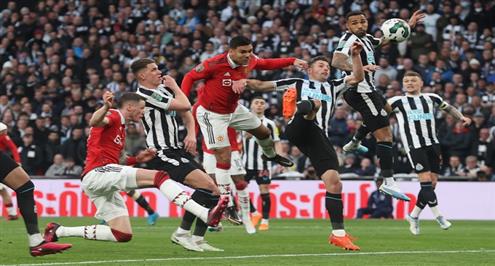 أهداف مباراة مانشستر يونايتد ونيوكاسل