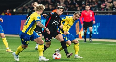 ملخص لمسات إمام عاشور أمام بروندبي 