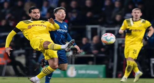 أهداف مباراة بوخوم وبروسيا دورتموند