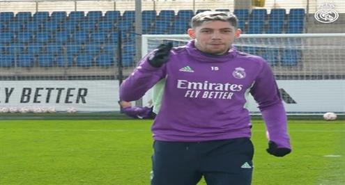 فالفيردي يسجل هدفا رائعا في مران ريال مدريد