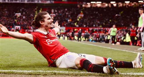 هدف مانشستر يونايتد الثاني أمام فولهام (رابيتسر)