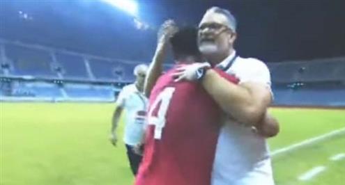 فرحة لاعبي منتخب مصر بالتأهل لأمم أفريقيا تحت 23 وحزن لاعبي زامبيا