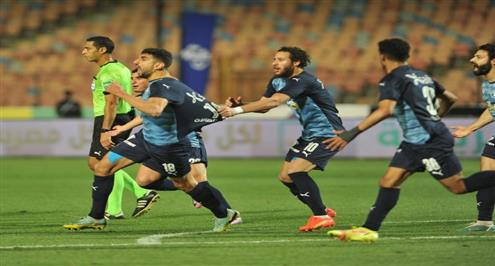 هدف بيراميدز الأول أمام الأهلي (وليد الكرتي)