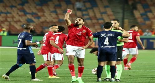 أهداف مباراة الأهلي وبيراميدز