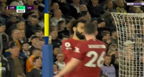 هدف ليفربول الثاني أمام ليدز يونايتد (صلاح)