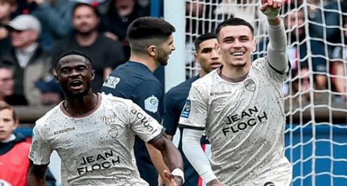 أهداف مباراة باريس سان جيرمان ولوريان