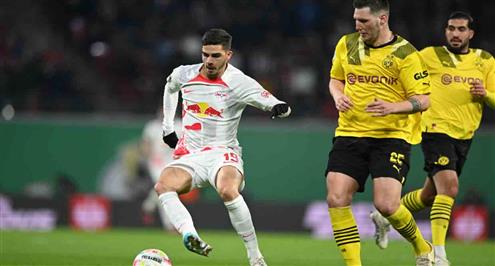 أهداف مباراة لايبزيج وبروسيا دورتموند