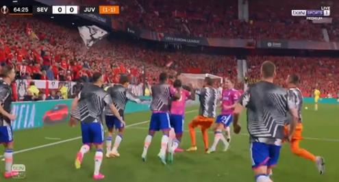 هدف يوفنتوس الأول أمام اشبيلية (فلاهوفيتش)
