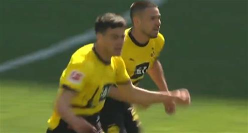 هدف بروسيا دورتموند الأول أمام ماينز ( رافائيل جيريرو)