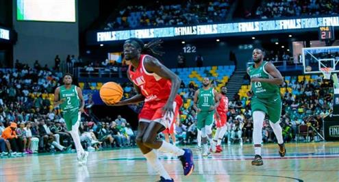 ملخص مباراة الأهلي ودوانّ السنغالي في نهائي الدوري الإفريقي للسلة Bal