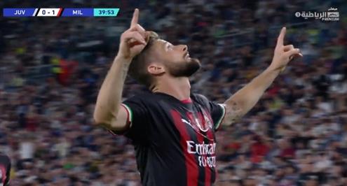 هدف ميلان الأول أمام يوفنتوس (جيرو)