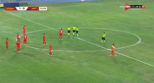 انسحاب مؤقت من لاعبي إنبي أمام فيوتشر بعد هدف مثير للجدل