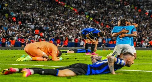 ملخص نهائي دوري أبطال أوروبا بين مانشستر سيتي وإنتر