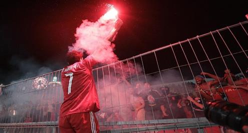 شاهد يوم تتويج الأهلي بدوري أبطال أفريقيا ورقص واحتفال اللاعبين