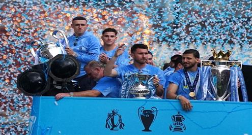 مترجم .. مشوار مانشستر سيتي هذا الموسم وتحقيق الثلاثية التاريخية