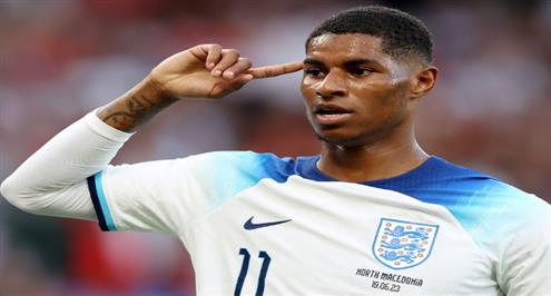 هدف إنجلترا الثالث أمام مقدونيا (راشفورد)