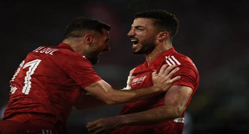 3 أهداف لمحمد عبد المنعم في دوري أبطال أفريقيا هذا الموسم جميعها من عرضيات علي معلول