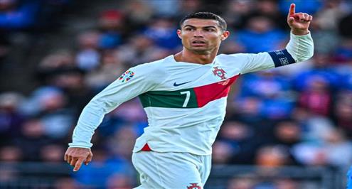 هدف قاتل .. رونالدو يسجل هدف البرتغال أمام أيسلندا 