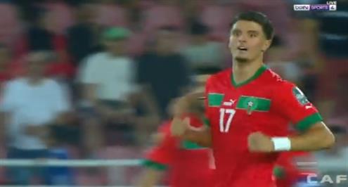 هدف المغرب الأولمبي الأول أمام غانا الأولمبي (أمير ريتشاردسون)