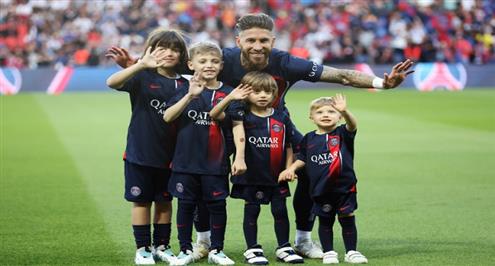 راموس يسجل هدفا في اخر مباراة مع باريس سان جيرمان