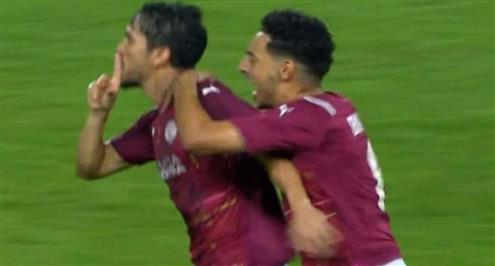 صاروخية لا تصد ولا ترد.. هدف رائع من محمد شكري لاعب سيراميكا كليوباترا أمام المصري