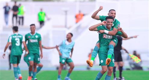 هدف قاتل للرجاء أمام شباب بلوزداد في كأس الملك سلمان للأندية