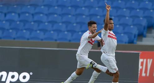 هدف الزمالك الأول أمام الاتحاد المنستيري