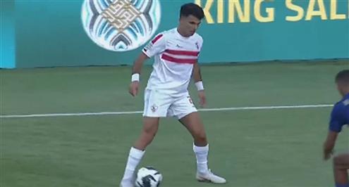 تسديدة أحمد زيزو أمام الاتحاد المنستيري