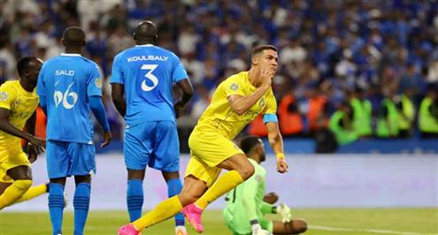 أهداف مباراة النصر والهلال