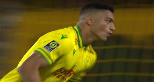 هدف مصطفى محمد الثاني أمام موناكو