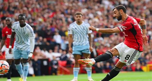 هدف مانشستر يونايتد الثالث أمام نوتينجهام (برونو فرينانديز)