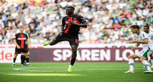 أهداف مباراة مونشنجلادباخ وباير ليفركوزن