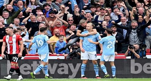 أهداف مباراة شيفيلد يونايتد ومانشستر سيتي