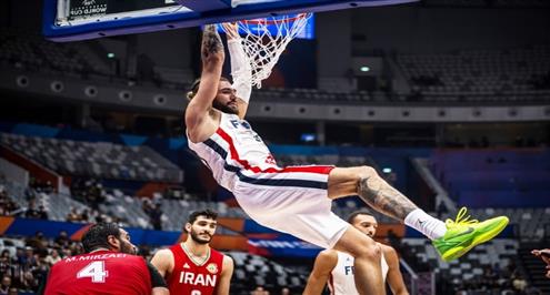 ملخص مباراة فرنسا وايران 
