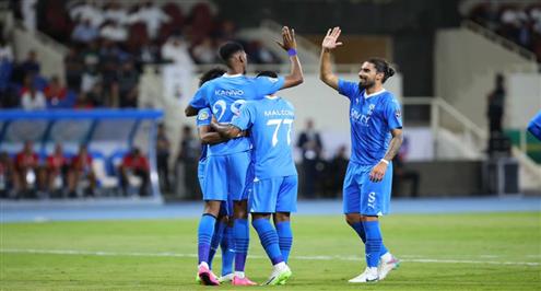 أهداف مباراة الهلال والشباب