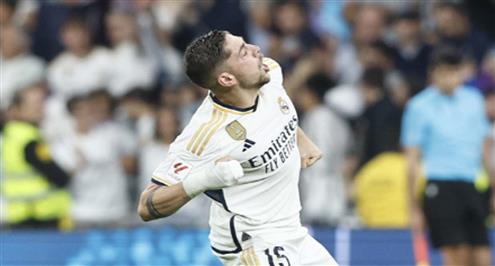 هدف رائع.. صاروخية فالفيردي أمام ريال سوسيداد