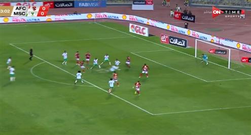 من صناعة إمام عاشور ..هدف الأهلى الأول أمام المصري (رضا سليم)