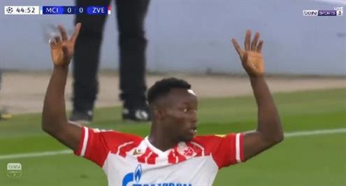 هدف سرفينا زافيزدا الأول أمام مانشستر سيتي (عثمان بكاري)